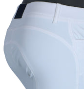 EQODE by Equiline Pantalón de Equitación Delma Agarre de Rodilla Blanco