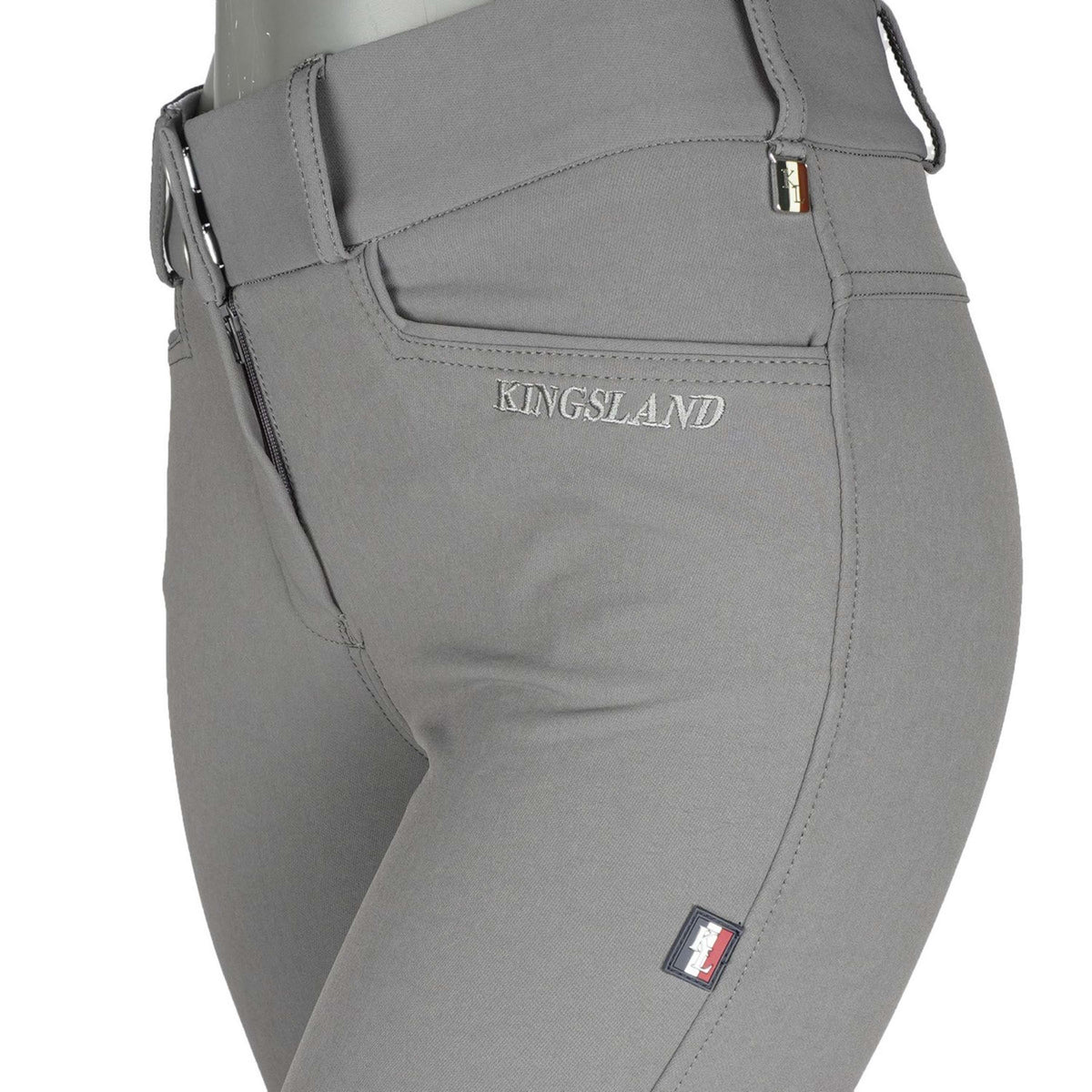 Kingsland Pantalón de Equitación Kadi Mujer Gris