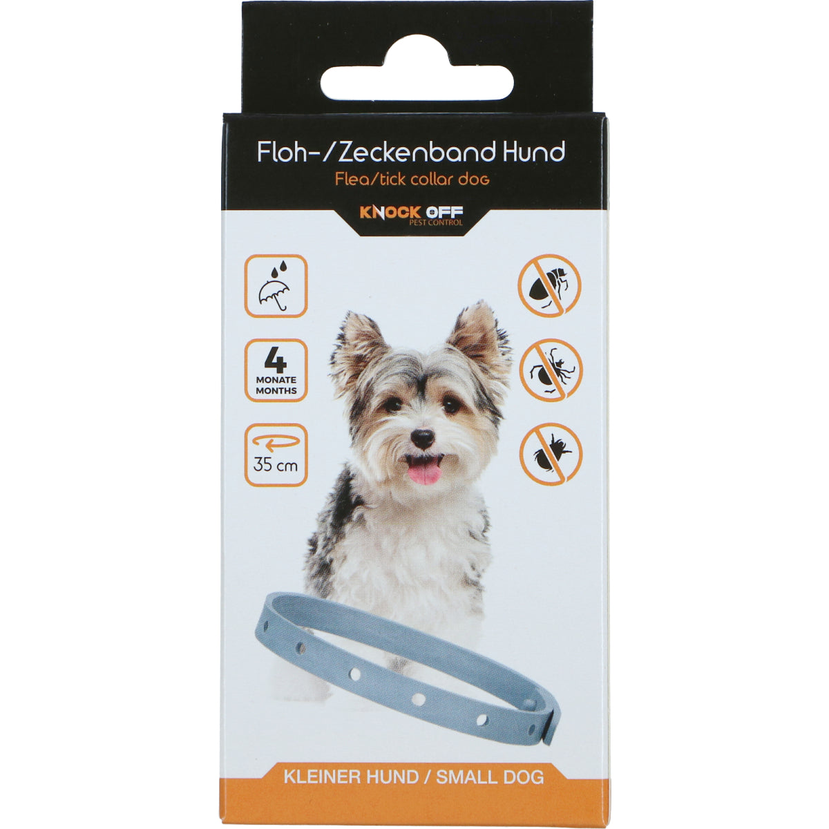 Knock Off Collar Antipulgas y Garrapatas Perro Pequeño