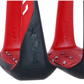Freejump Estribos Soft Up Classic Negro Rojo