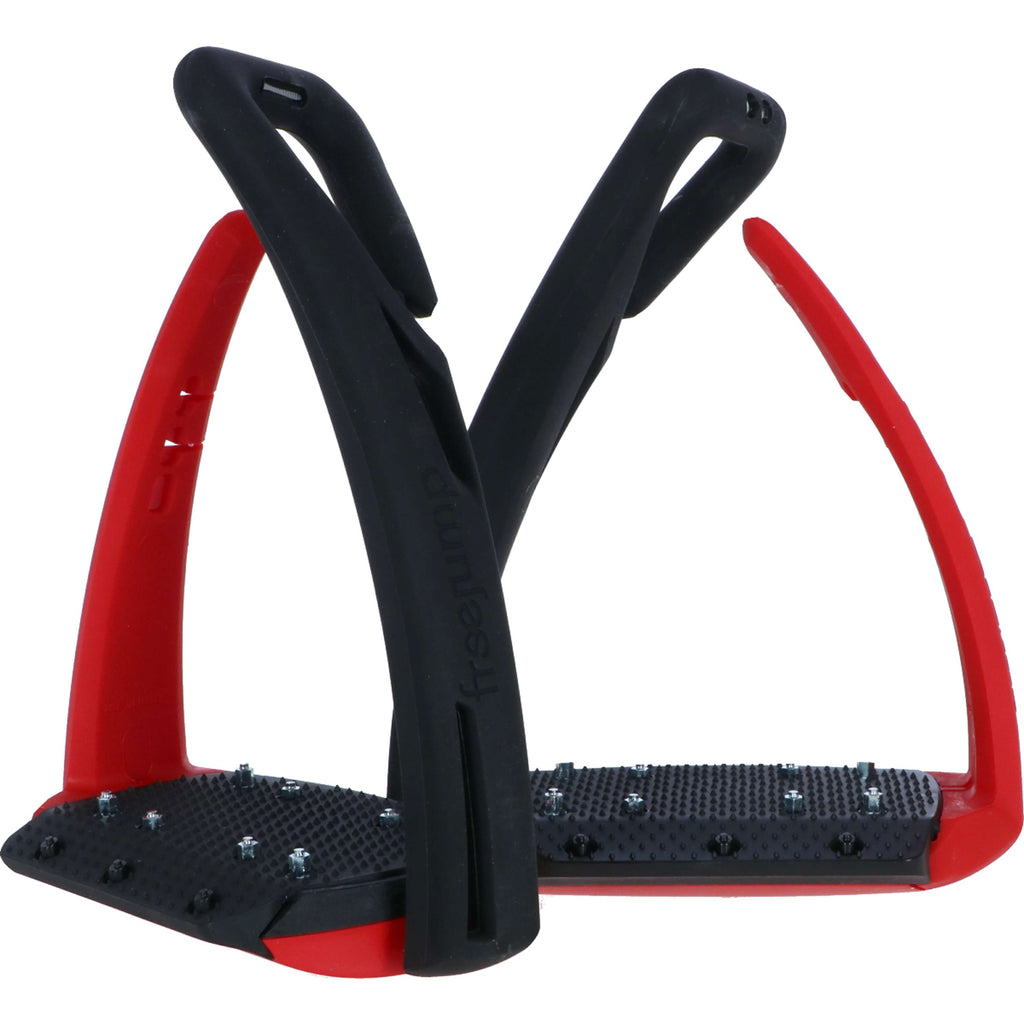 Freejump Estribos Soft Up Pro Plus Negro Rojo