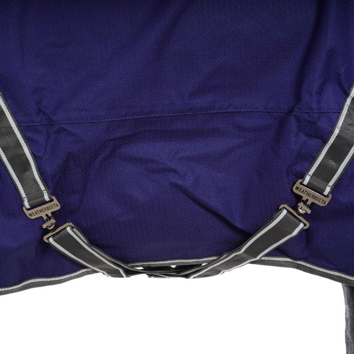 Weatherbeeta Manta de Invierno Comfitec Premier Free II Standard Neck Lite Azul Oscuro/Gris/Blanco