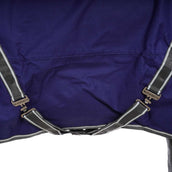 Weatherbeeta Manta de Invierno Comfitec Premier Free II Standard Neck Lite Azul Oscuro/Gris/Blanco