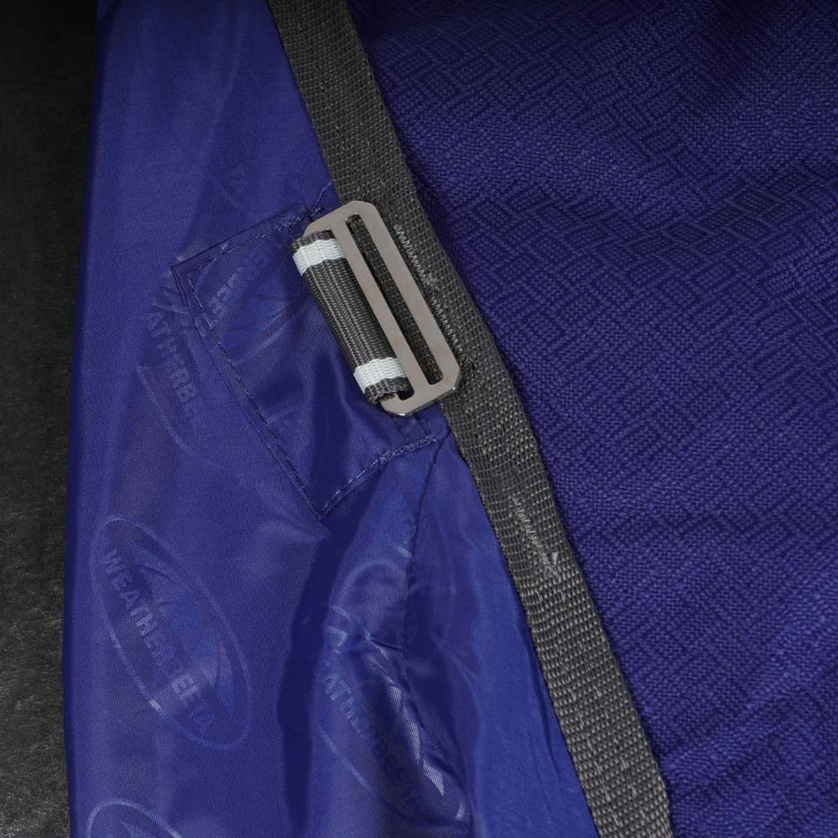 Weatherbeeta Manta de Invierno Comfitec Premier Free II Standard Neck Lite Azul Oscuro/Gris/Blanco