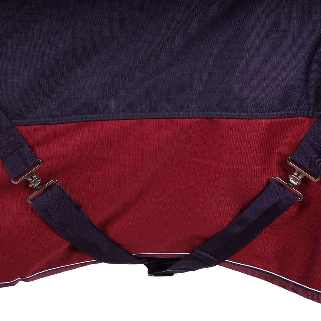 EQUITHÈME Alfombra de Exterior Tyrex 1200D 50g Navy/Bordeaux