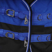 EQUITHÈME Alfombra de Exterior Tyrex Azul/Negro