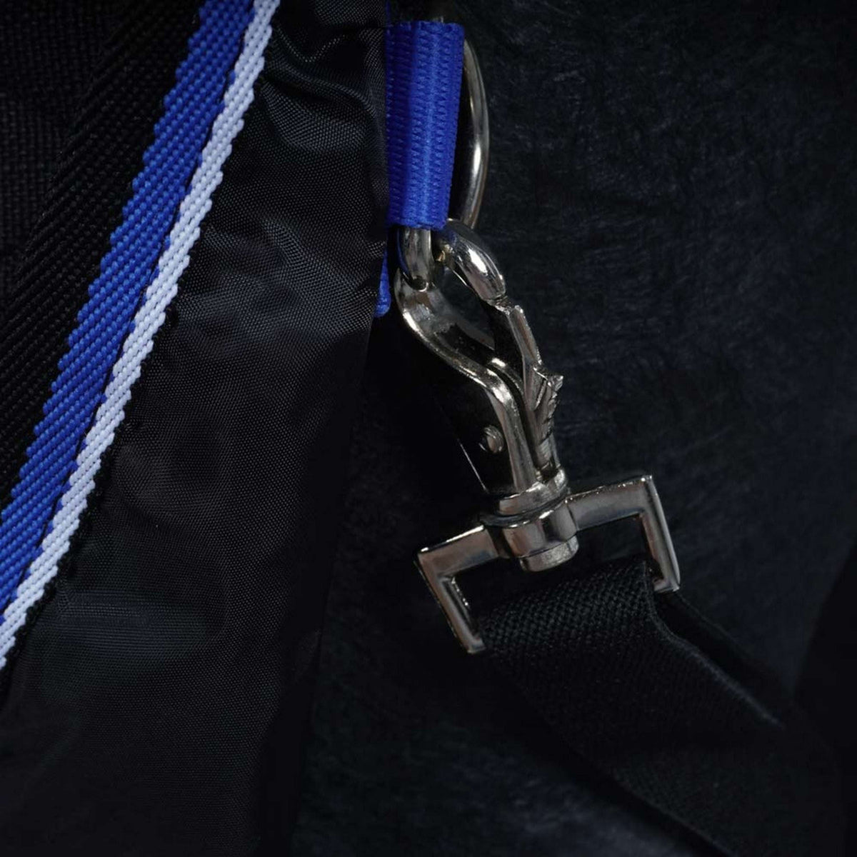 EQUITHÈME Alfombra de Exterior Tyrex Azul/Negro