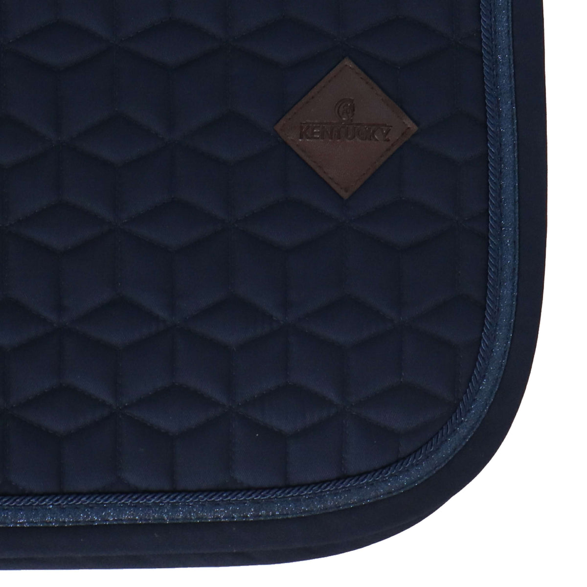 Kentucky Horsewear Mantilla Saltar la cuerda con purpurina Navy