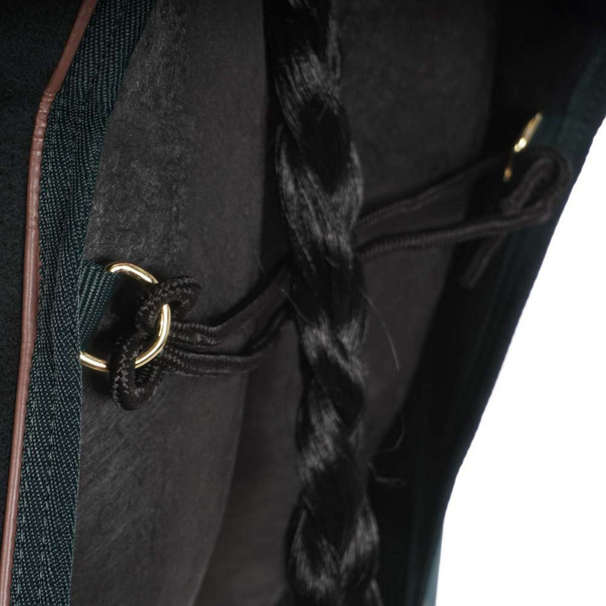 Kentucky Horsewear Manta para el sudor Show Fleece Heavy Verde