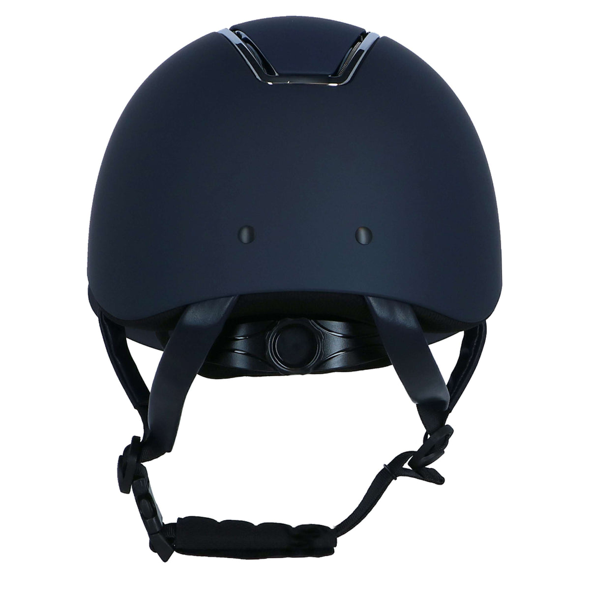 HKM Casco Lady Shield Azul oscuro/Plata