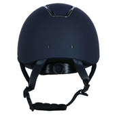 HKM Casco Lady Shield Azul oscuro/Plata
