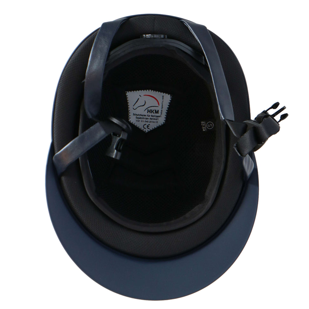 HKM Casco Lady Shield Azul oscuro