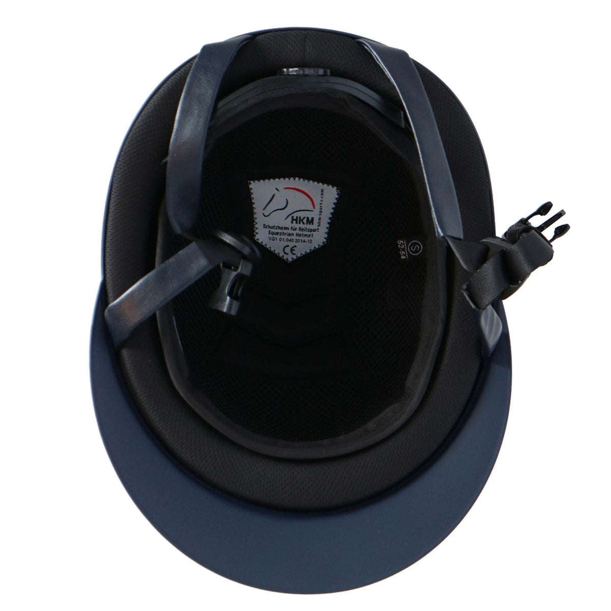 HKM Casco Lady Shield Azul oscuro