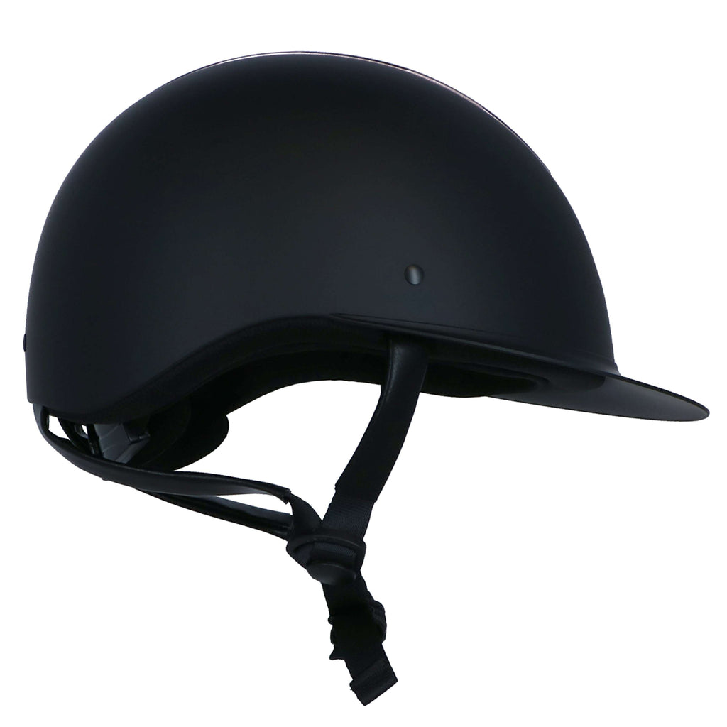 HKM Casco Lady Shield Negro/Oro rosa