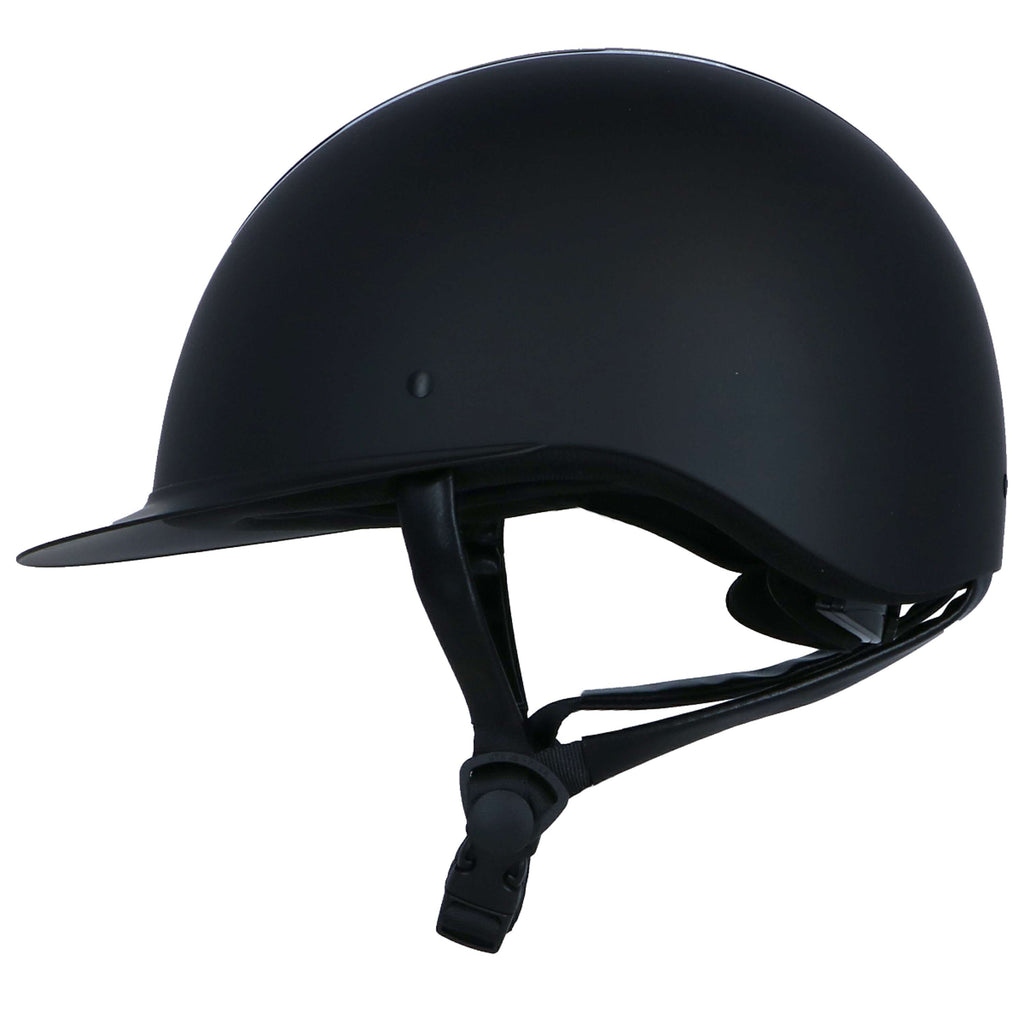 HKM Casco Lady Shield Negro/Plata