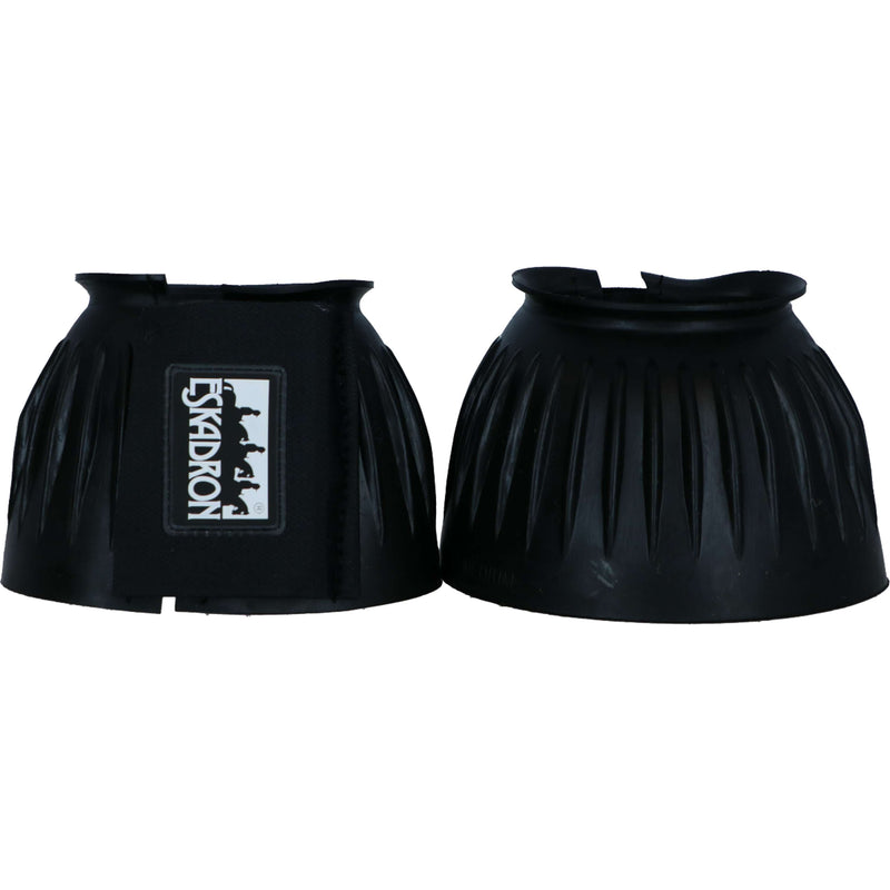 Eskadron Botas de Campana velcro de goma Negro