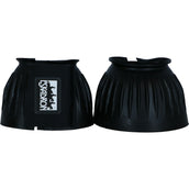 Eskadron Botas de Campana velcro de goma Negro