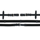 HKM Riendas Lea Cinta tejida Negro