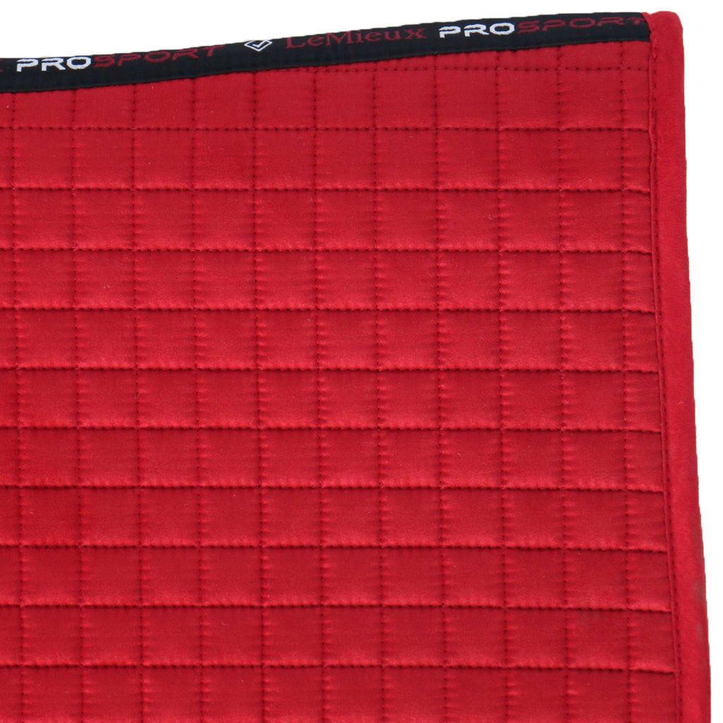 LeMieux Mantilla Luxury Cuadrado VZ Chilli Red