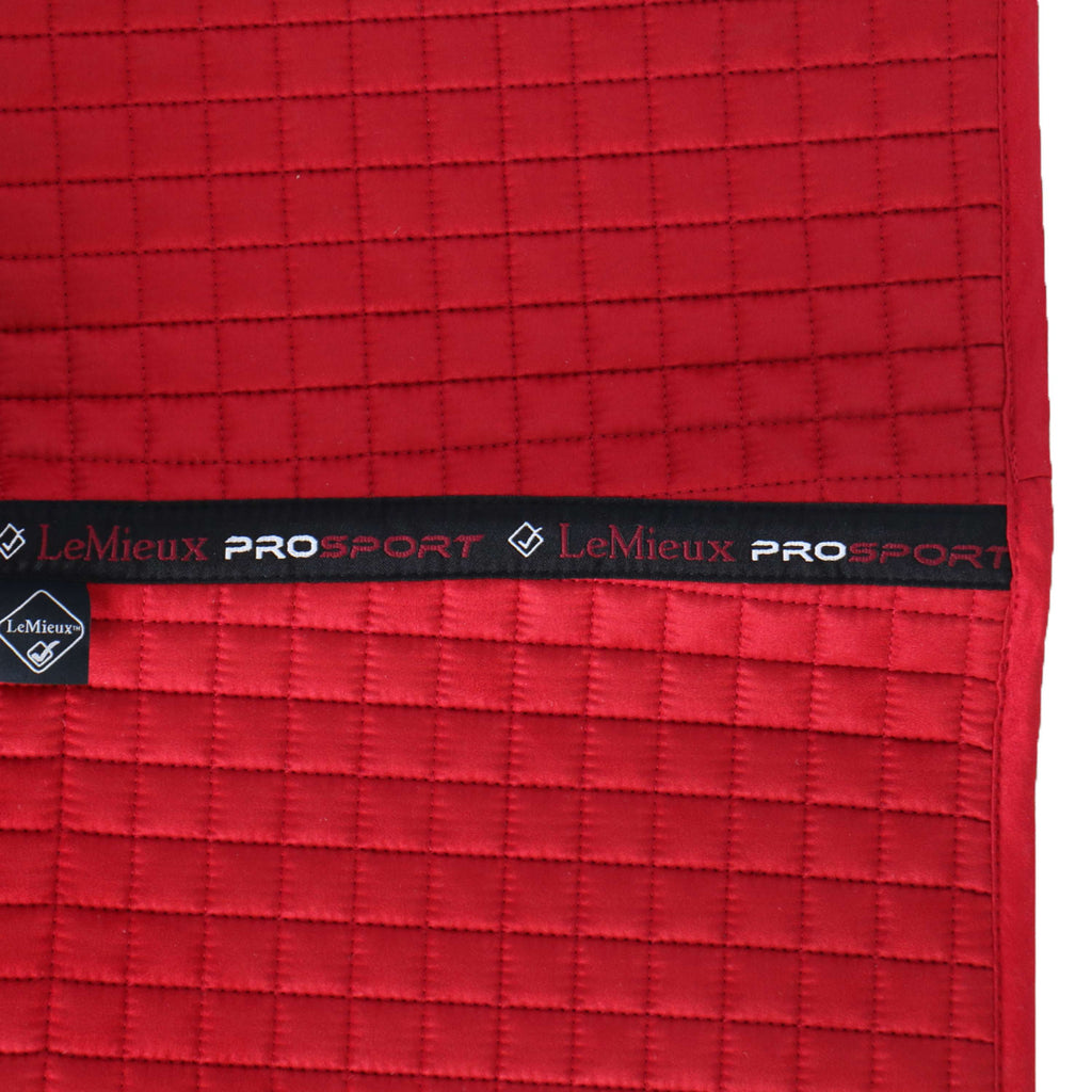 LeMieux Mantilla Luxury Cuadrado VZ Chilli Red