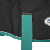 WeatherBeeta Abrigo para Perro Green-Tec Abrigo para perros 900D Lite Plus Negro/bottle Verde