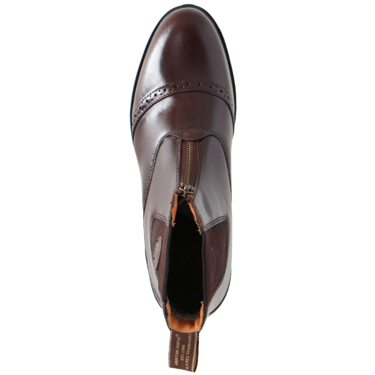 Mountain Horse Paddock Boots Aurora Zip Marron