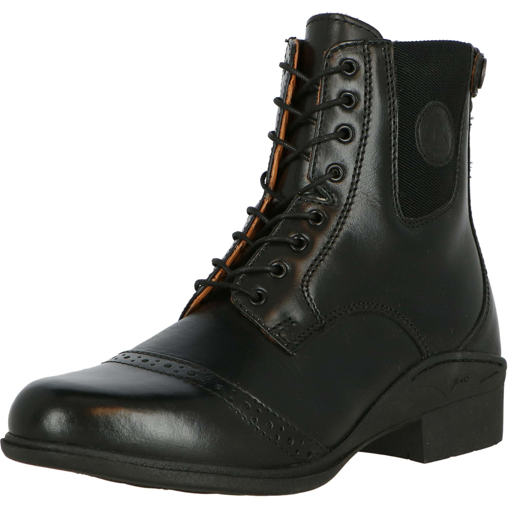 Mountain Horse Paddock Boots Aurora Back Zip Negro