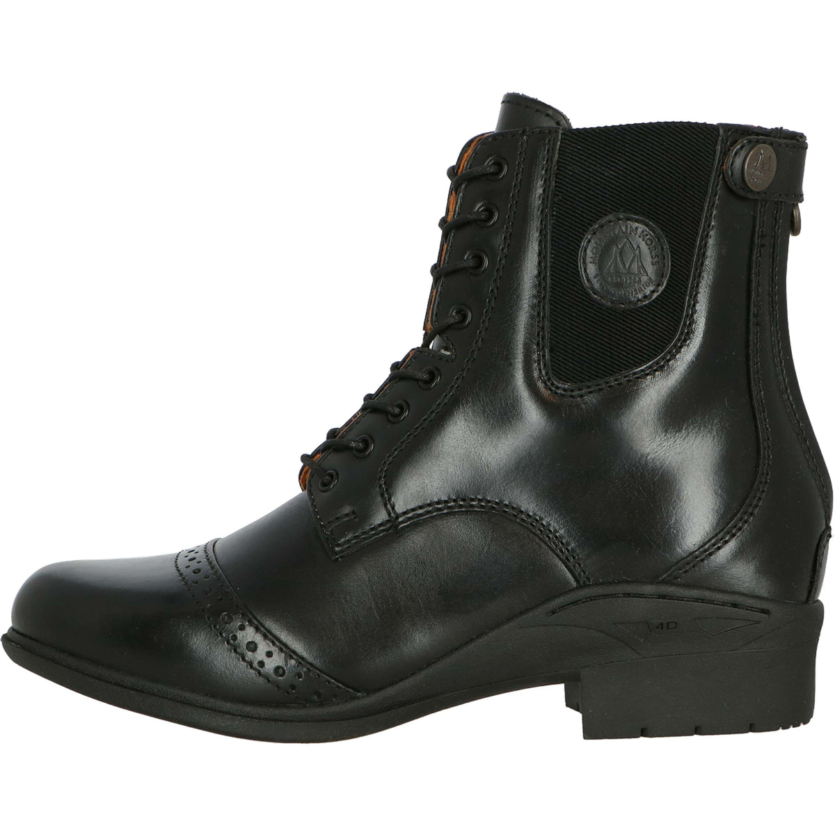 Mountain Horse Paddock Boots Aurora Back Zip Negro