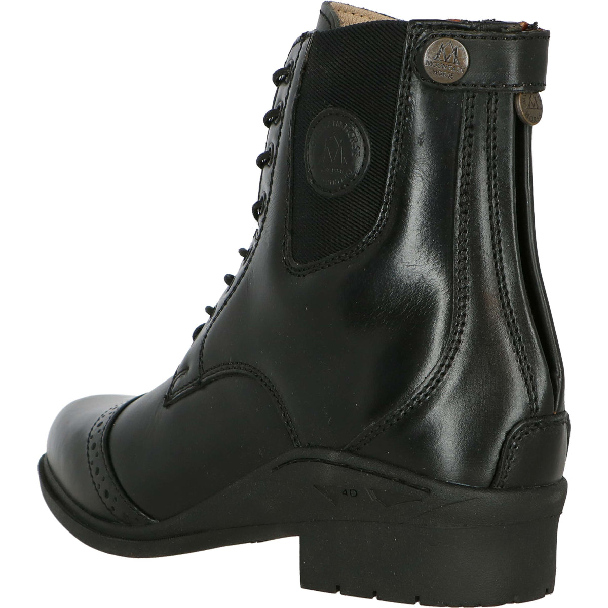 Mountain Horse Paddock Boots Aurora Back Zip Negro