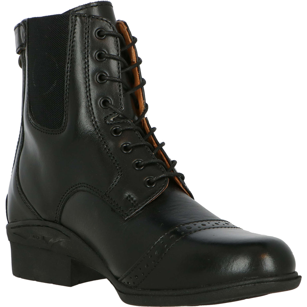 Mountain Horse Paddock Boots Aurora Back Zip Negro