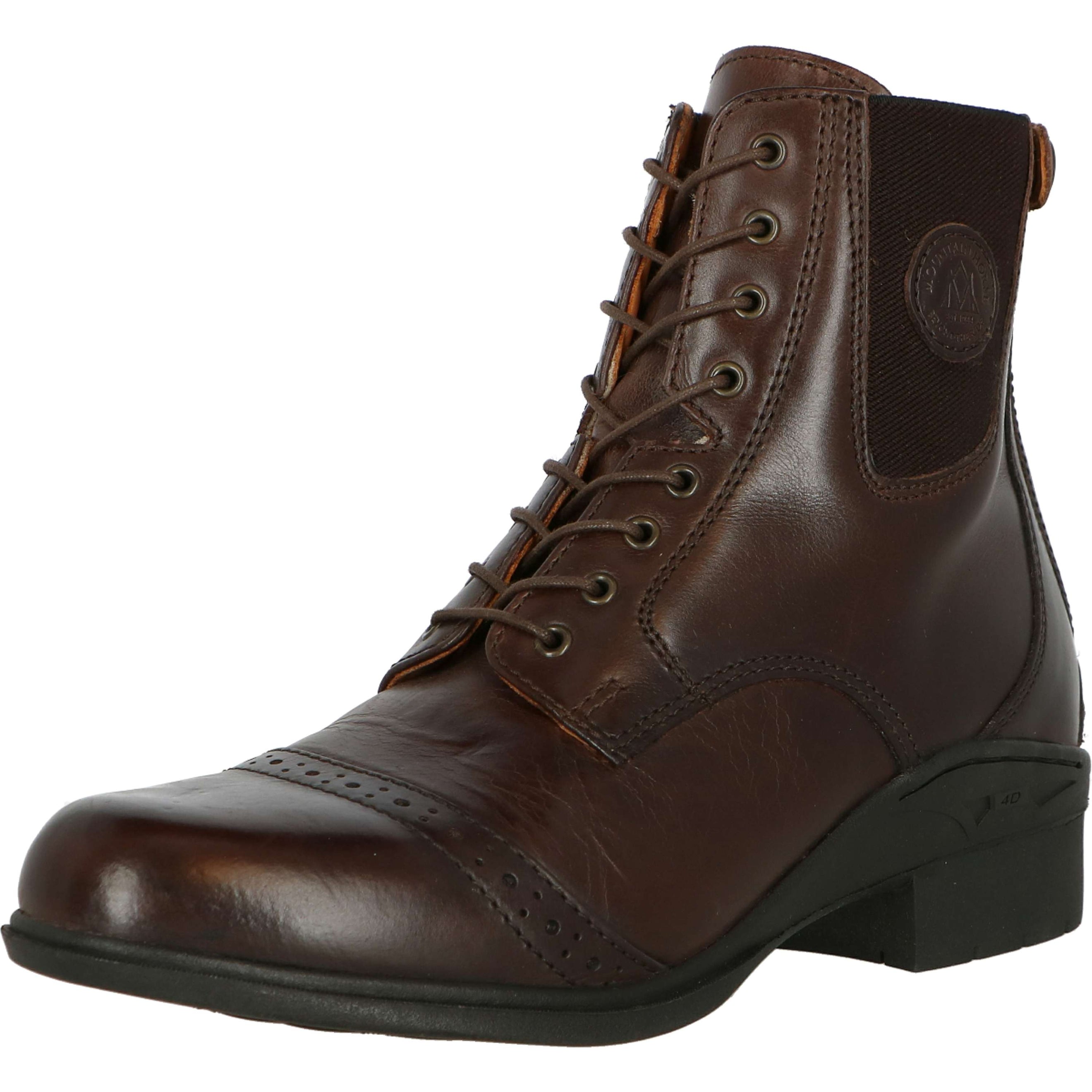 Mountain Horse Paddock Boots Aurora Back Zip Marron