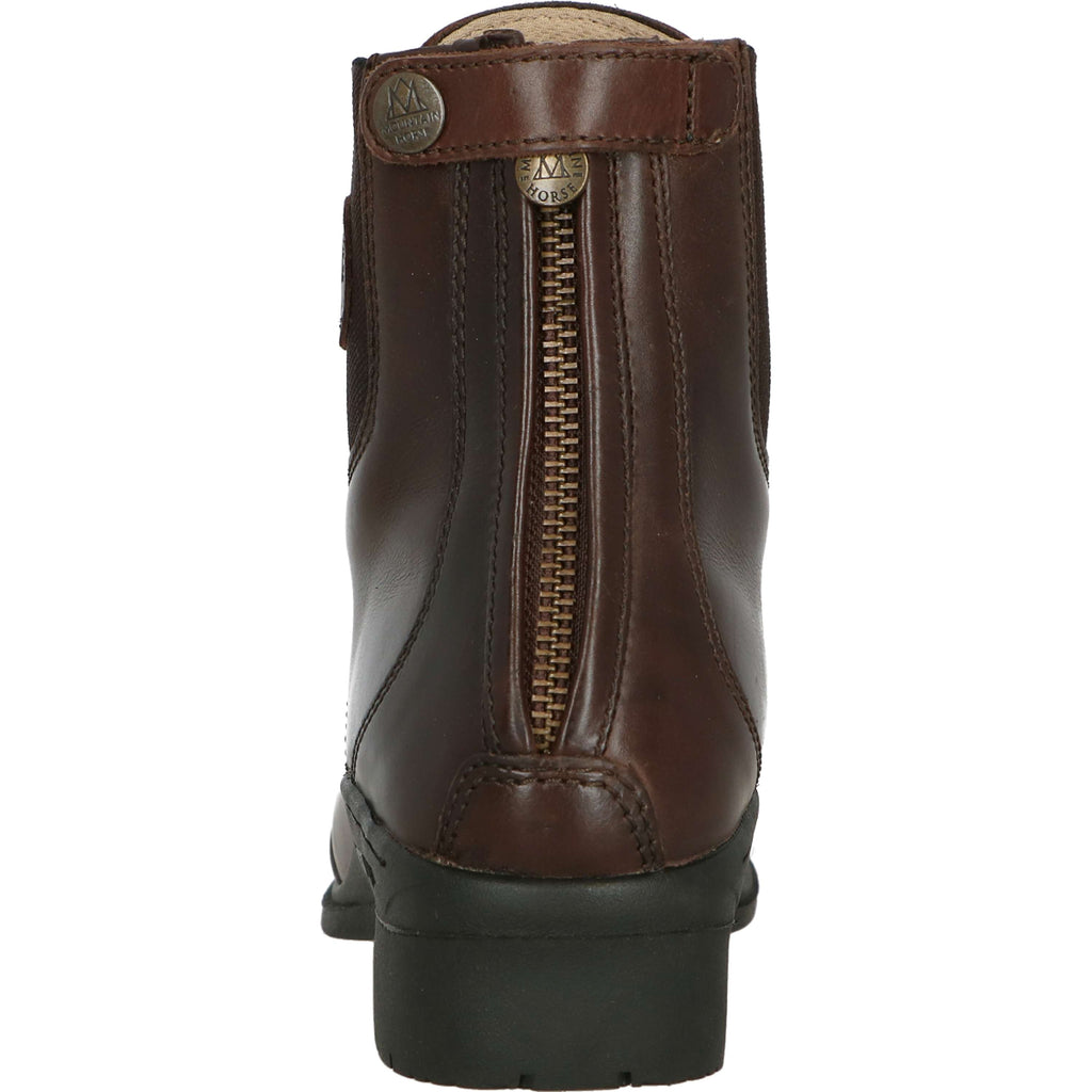 Mountain Horse Paddock Boots Aurora Back Zip Marron