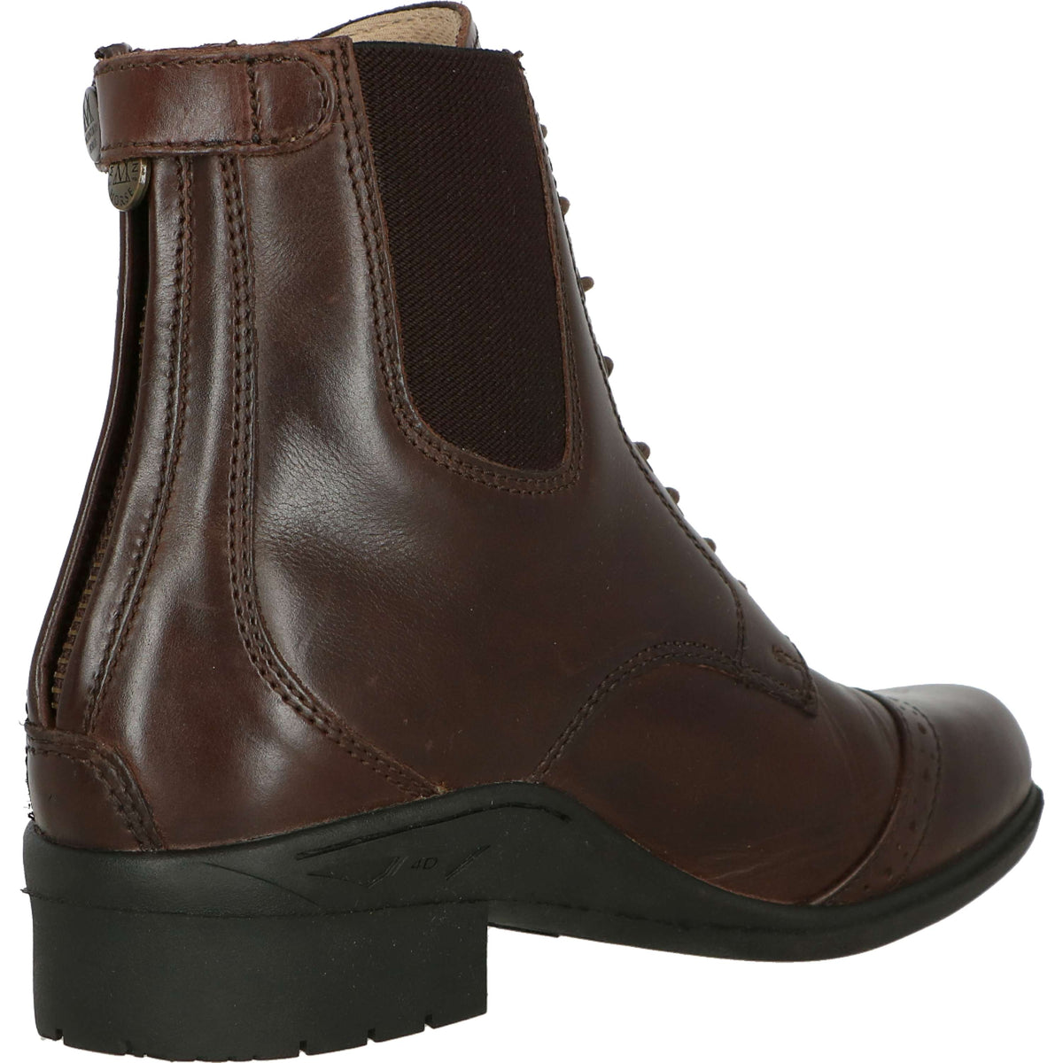 Mountain Horse Paddock Boots Aurora Back Zip Marron
