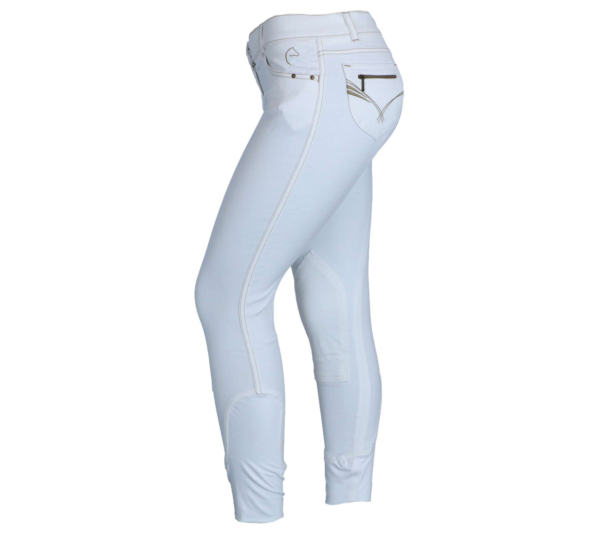 EQUITHÈME Pantalón de Equitación Texas Blanco