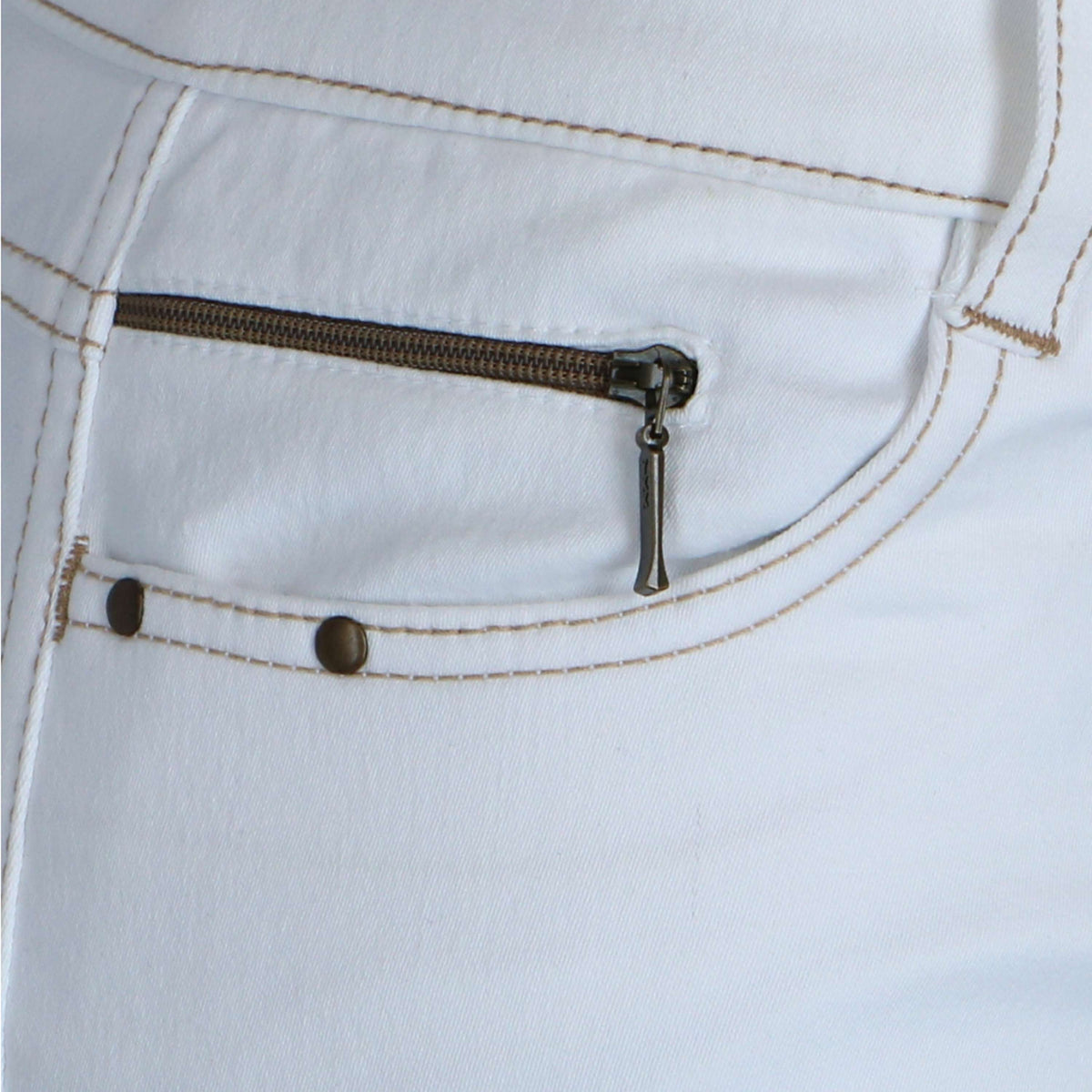 EQUITHÈME Pantalón de Equitación Texas Blanco