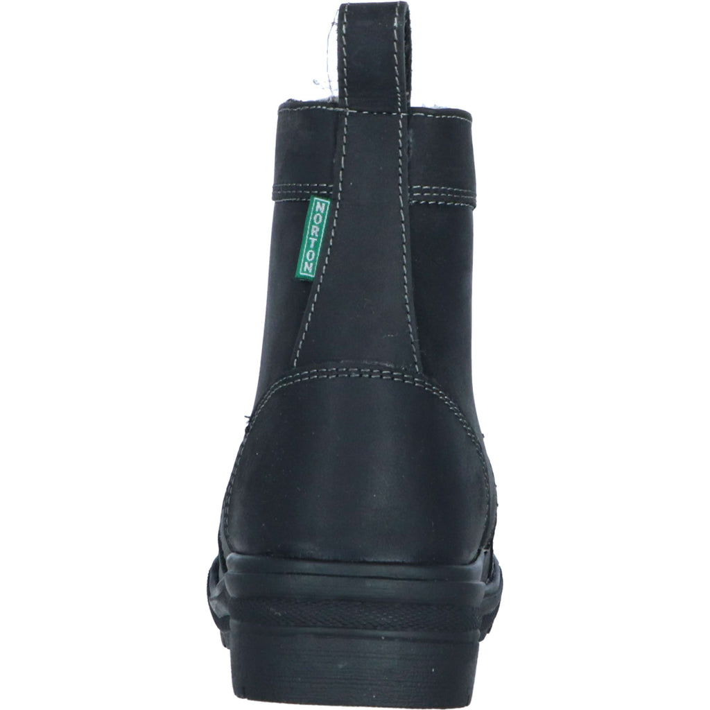 Norton Botines Zipper Invierno Negro