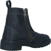 Norton Botines Zipper Invierno Negro