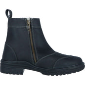 Norton Botines Zipper Invierno Negro