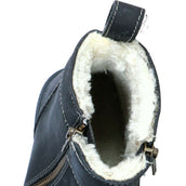 Norton Botines Zipper Invierno Negro