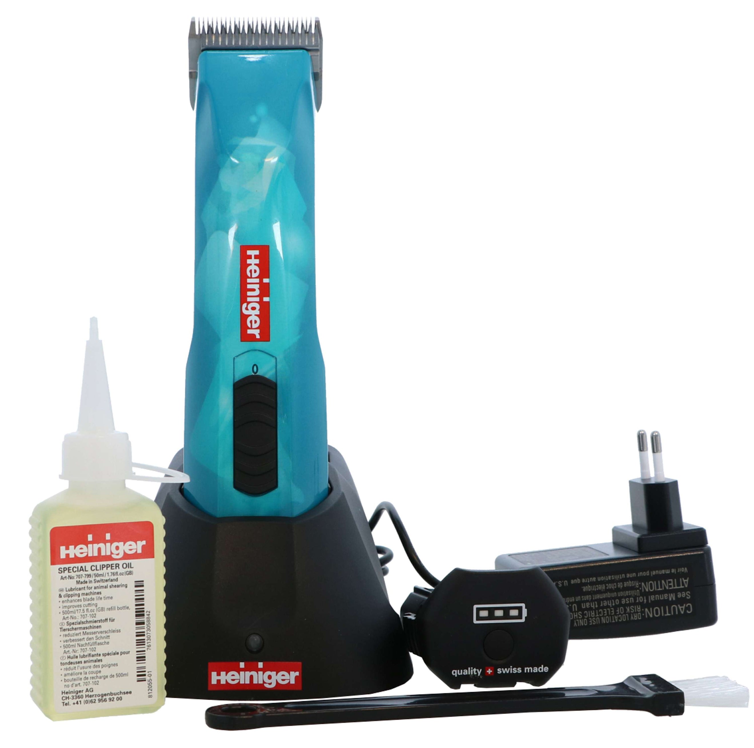 Heiniger Cortapelos inalámbrico Opal Con Cabezal de Cortadora #10