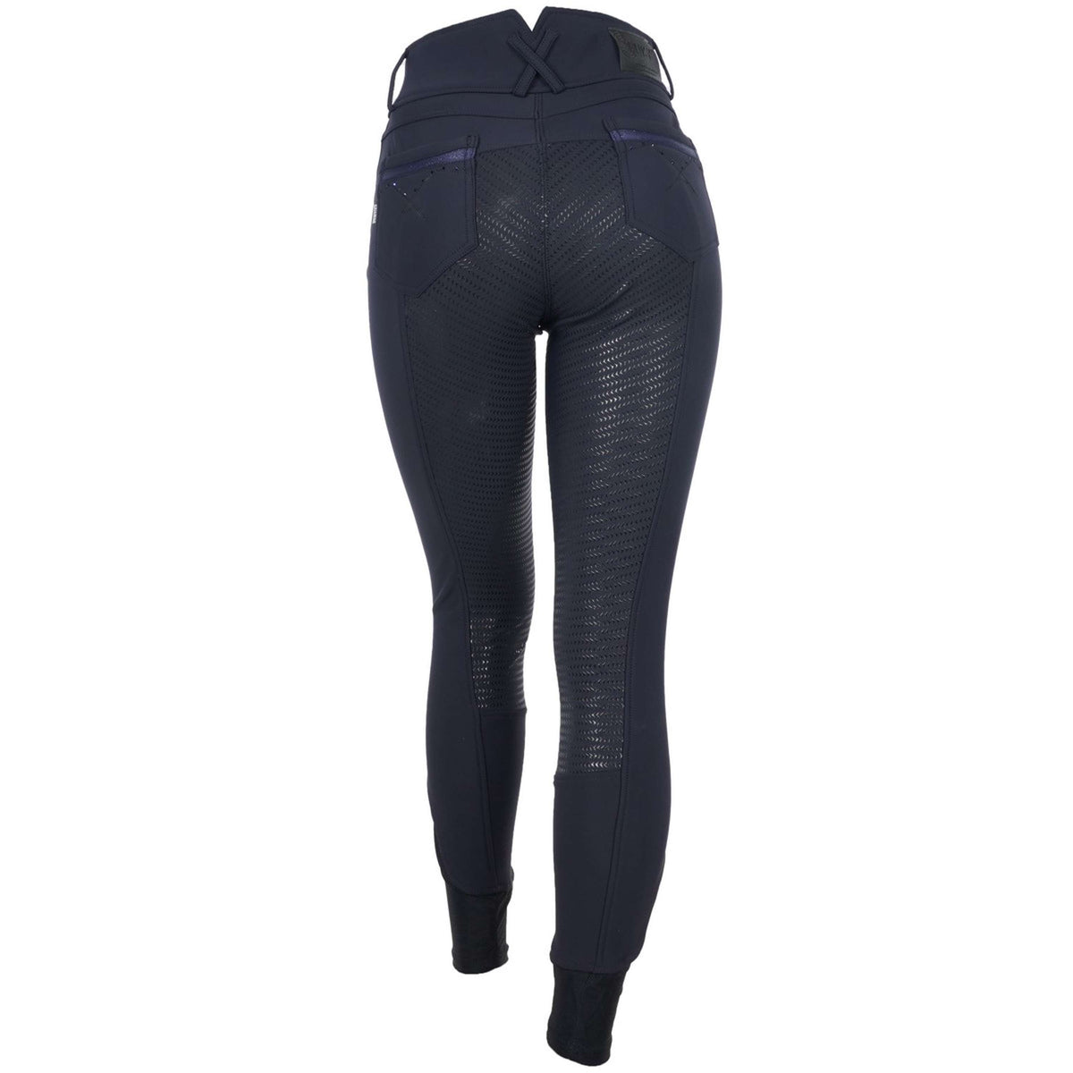 ANKY Pantalón de Equitación Stone Taped Full Grip Damas Azul Marino Oscuro