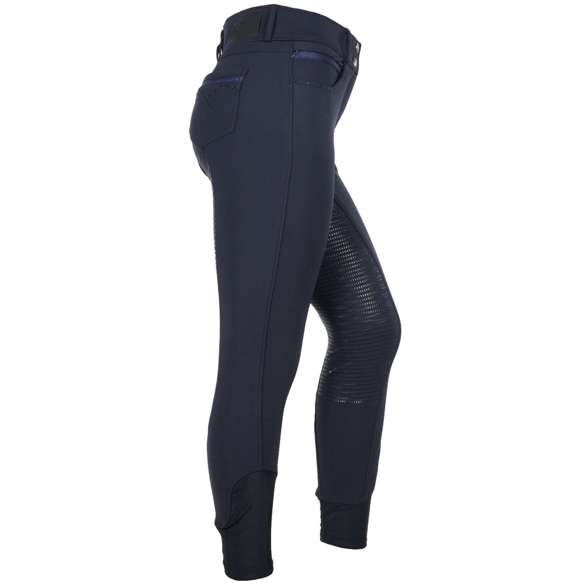 ANKY Pantalón de Equitación Stone Taped Full Grip Damas Azul Marino Oscuro