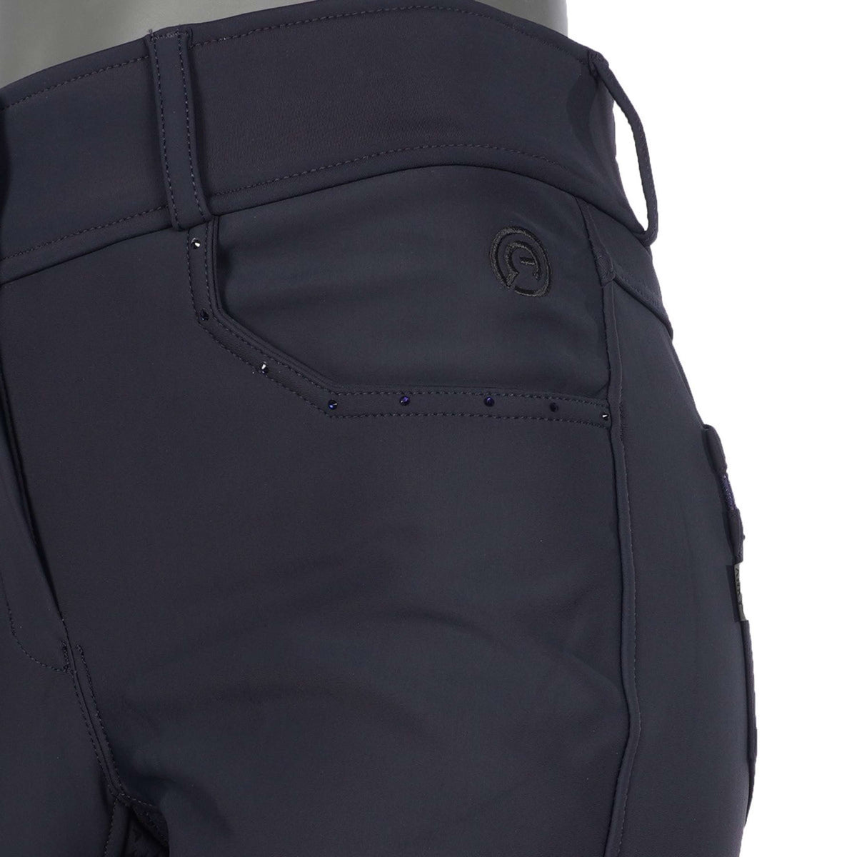ANKY Pantalón de Equitación Stone Taped Full Grip Damas Azul Marino Oscuro