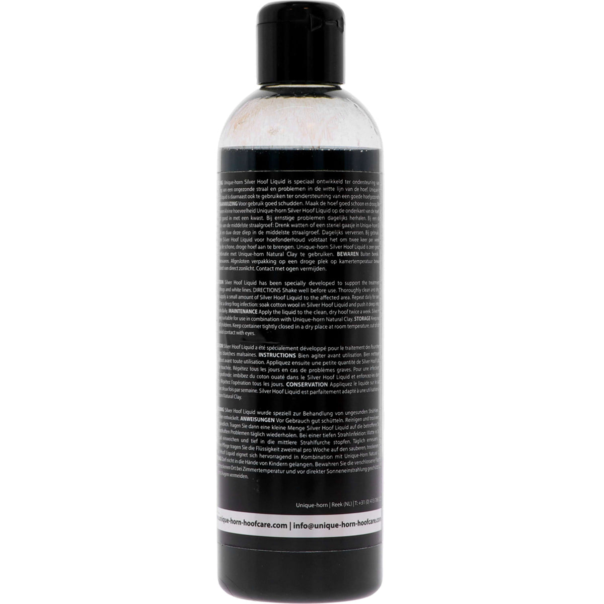 Unique-horn Líquido de cabeza Hoof Care Plata