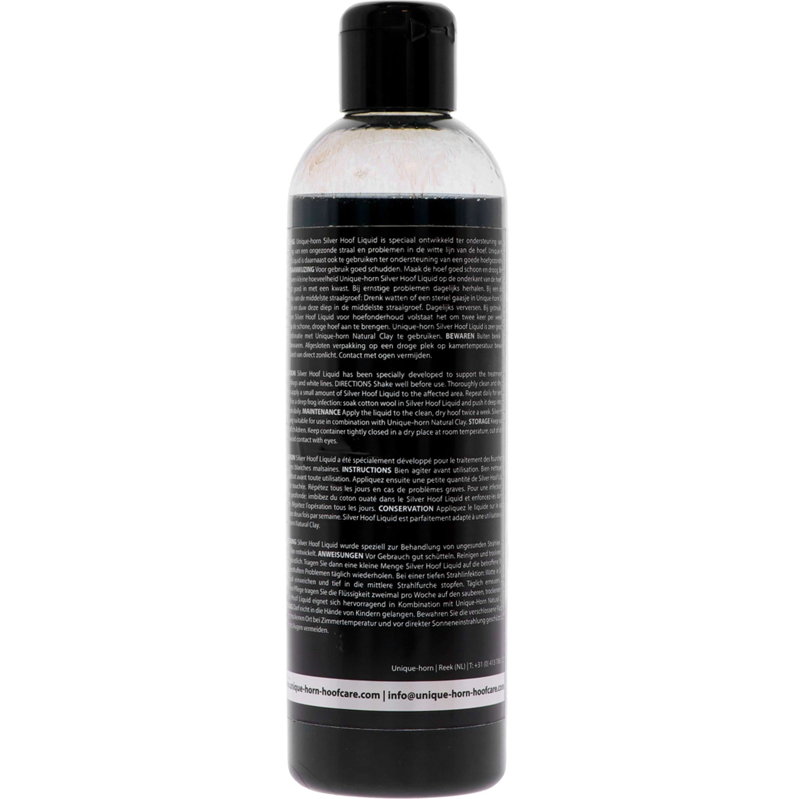 Unique-horn Líquido de cabeza Hoof Care Plata