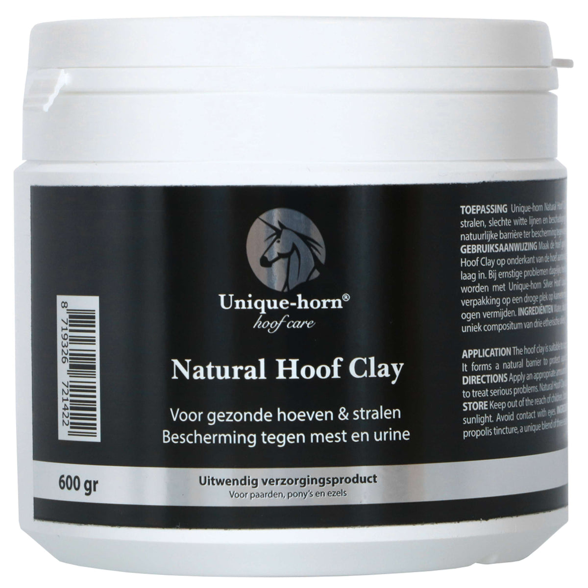 Unique-horn Jefe arcilla Hoof Care Natural