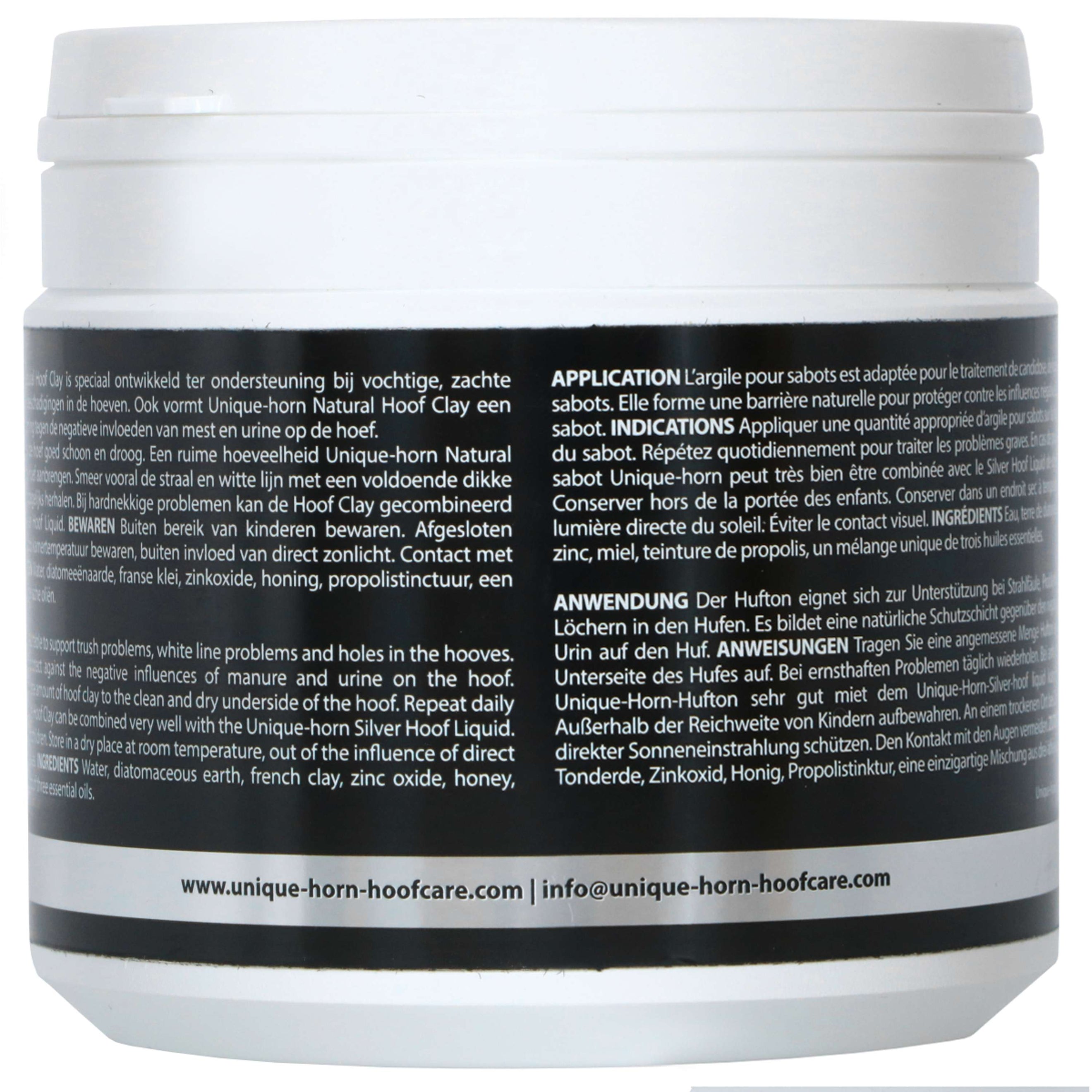 Unique-horn Jefe arcilla Hoof Care Natural