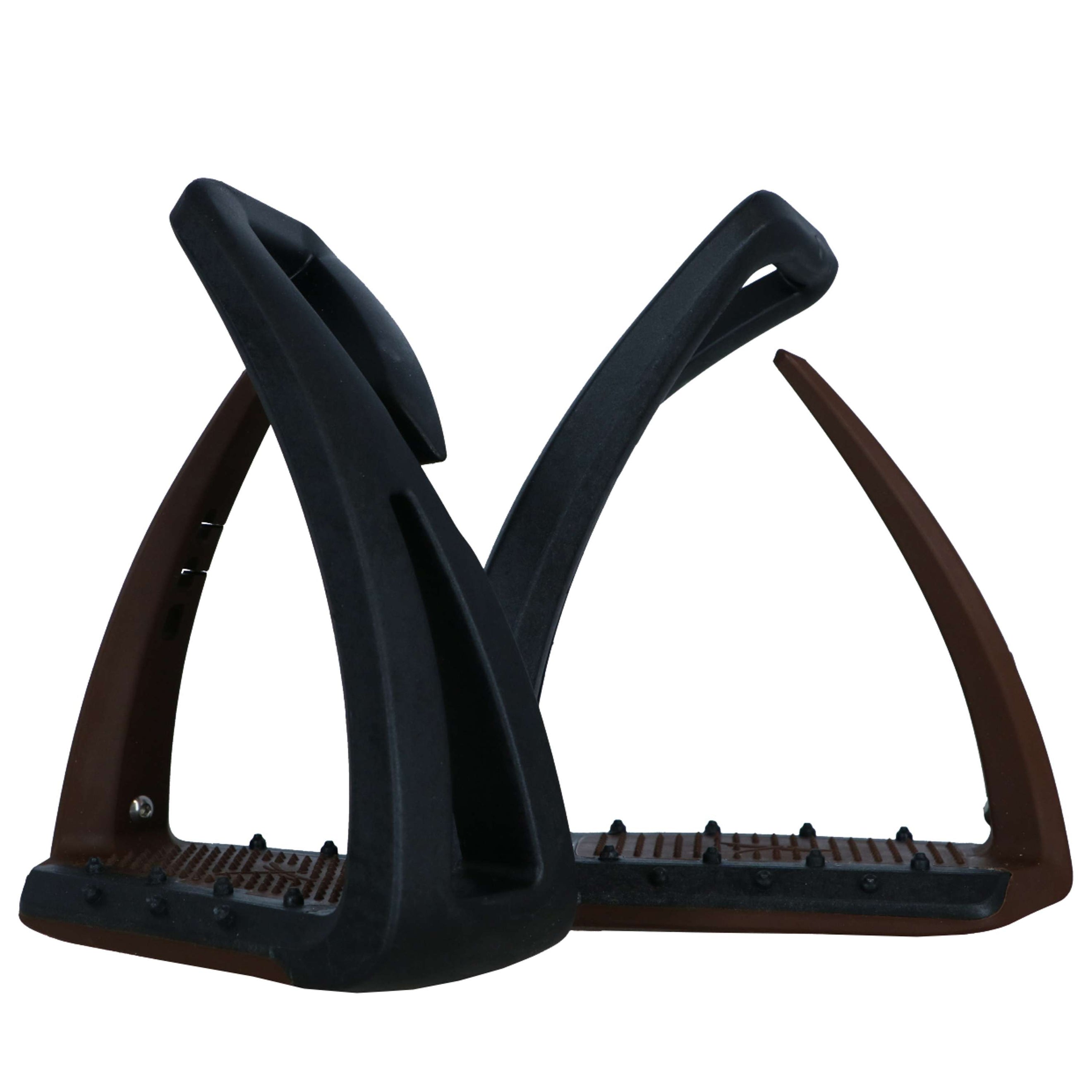 Freejump Estribos Soft Up Lite Negro/Choco Freejump Estribos Soft Up Lite Negro/Choco