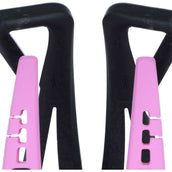 Freejump Estribos Soft Up Lite Negro/Rosa