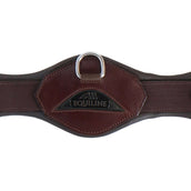 Equiline Cincha de doma Anatómico con Elástico Marron